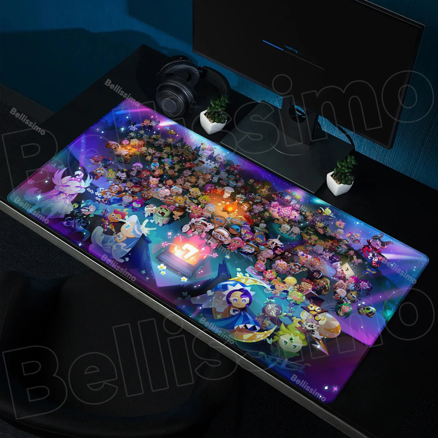 

Large Mouse Pad C-Cookie Run Kingdom Anime Desk Mat PC Accessories Gamer Mousepad Kawaii Soft Tablepad Computer Gaming Mouse Mat
