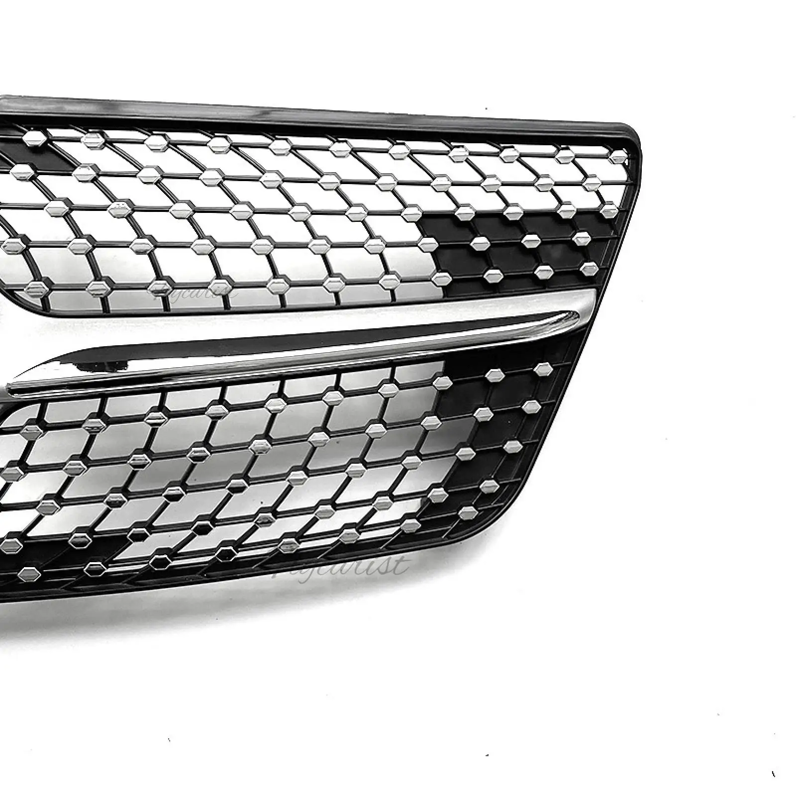 Car Front Racing Facelift Grill For Mercedes-Benz ML-Class W164 2009-2011 Silver