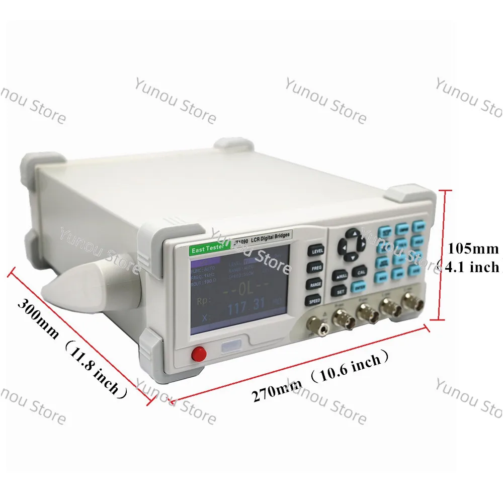 ET1090A Bench-type 5-digits Display LCR Digital Bridge Tester for Component Analyzer L/C/R/Z