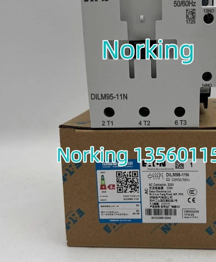 

Контактор серии EATON ICON DILM95-11N новый оригинальный заказ 220 В 50/60 Гц