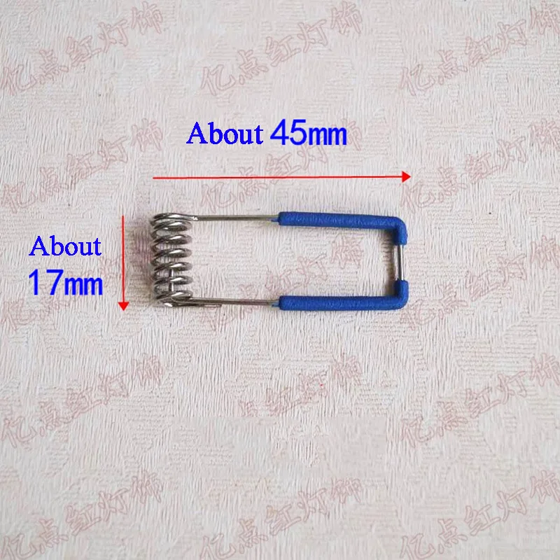 Fixed Spring Bracket Spring Clip Buckles with Sheath for DIY LED Ceiling Light Aisle Light Crystal Spotlight Downlight Wall Lamp