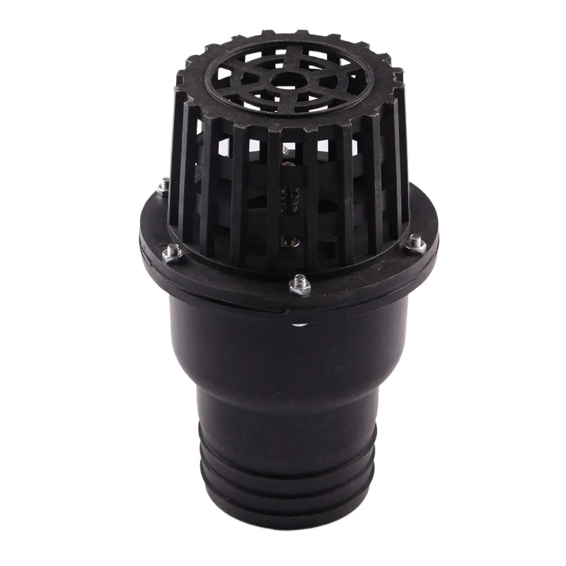 For Check Valve 3 Inch 185mm * 60mm Plastic Bottom Valve, Outer Diameter 75MM