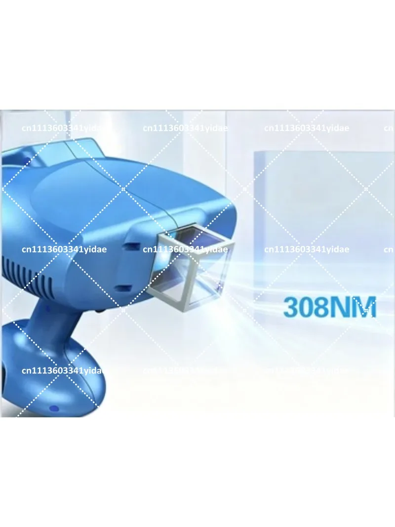Home Phototherapy Lamp 308nm UV Light Treatment for Vitiligo Psoriasis Skin Care