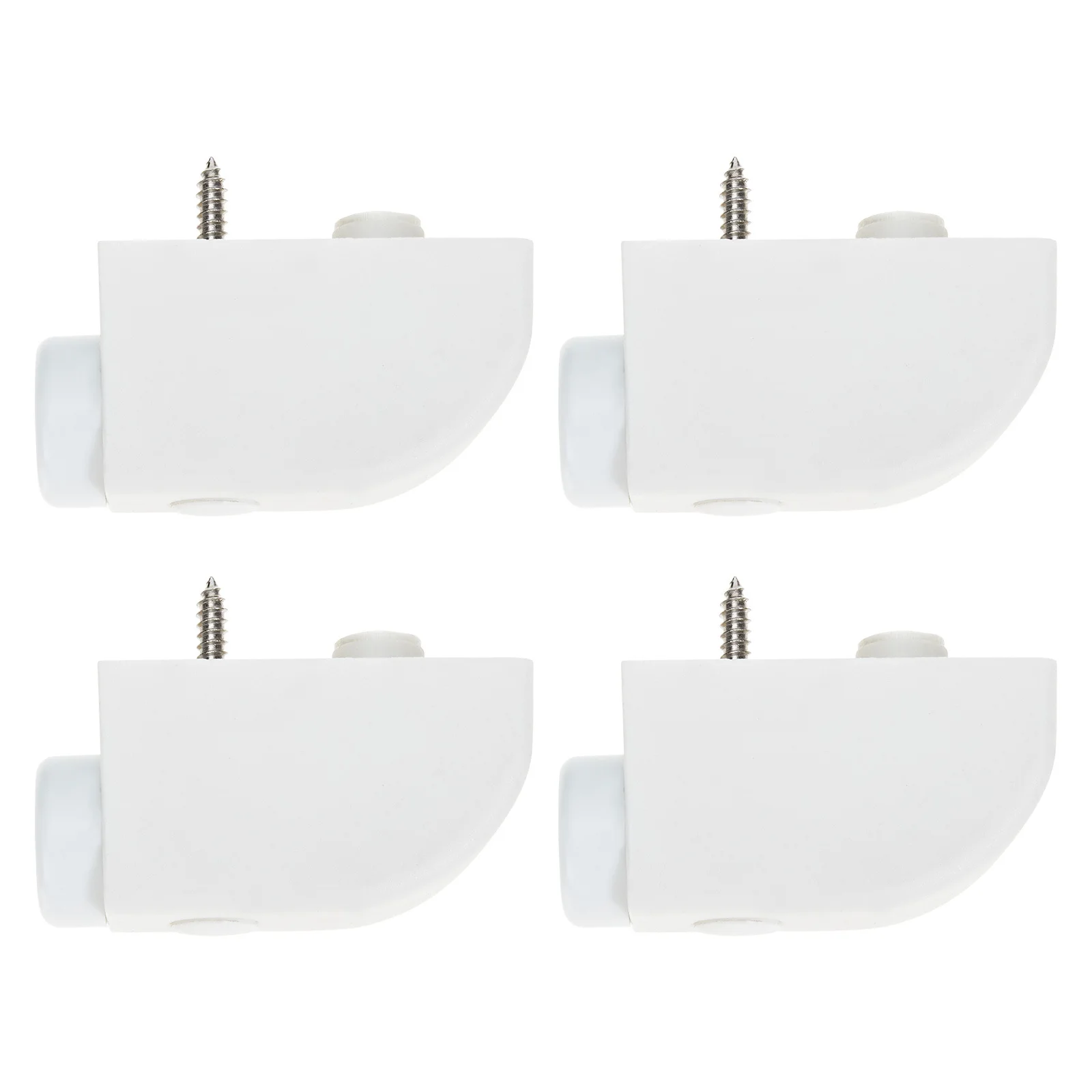 

4Pcs Sliding Window Locks Security Lockers Child Safety Sliding Door Stoppers White Durable Ventilation Limiters