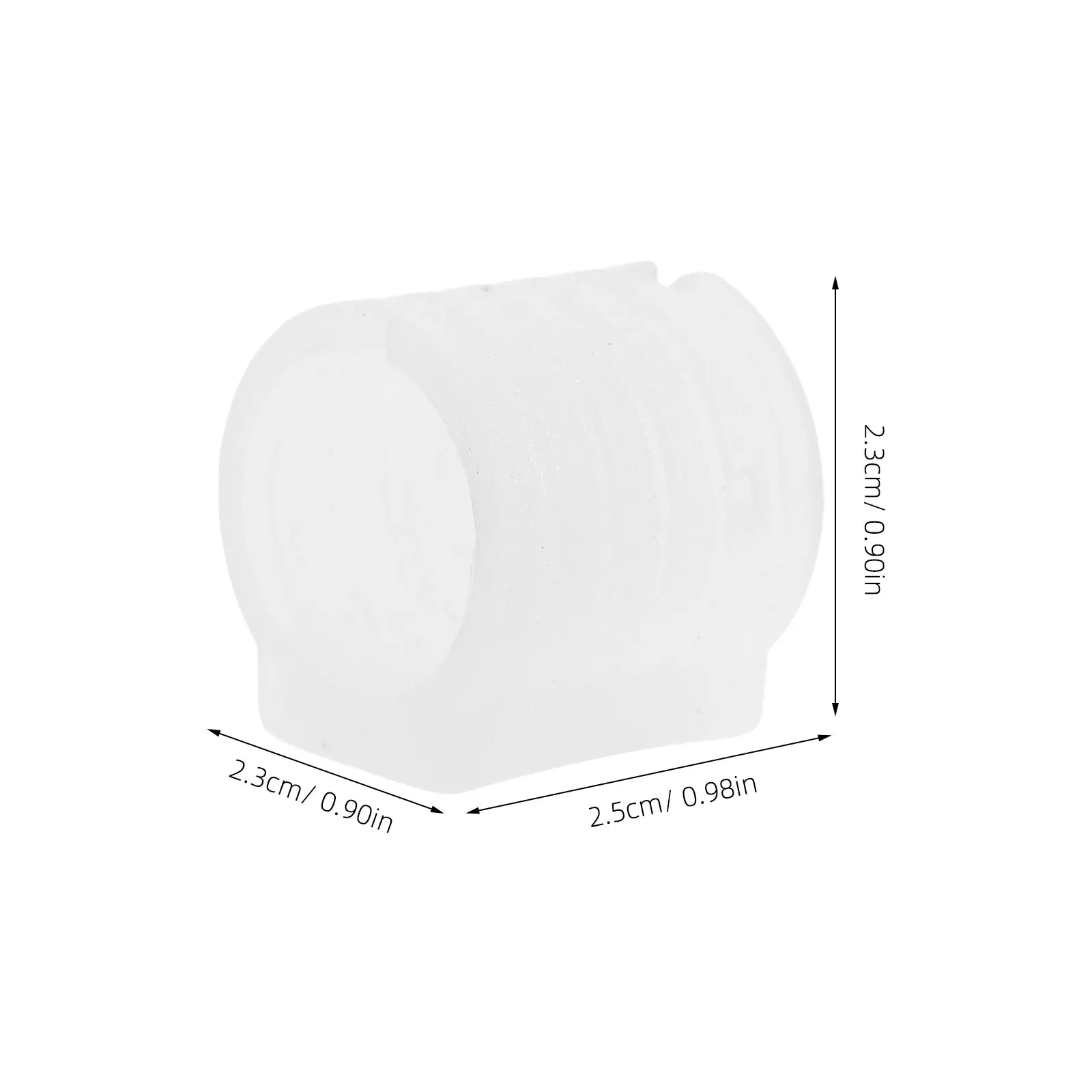 10Pcs Arch Shape Chair Legs Plastic Caps U Shaped Floor Glides Tubing Protectors Chair Foot Covers for Furniture Bar Stool