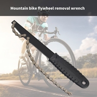 Bicycles Chain Whip Tool Cassette Removal Tool for Freewheel Removal and Repair