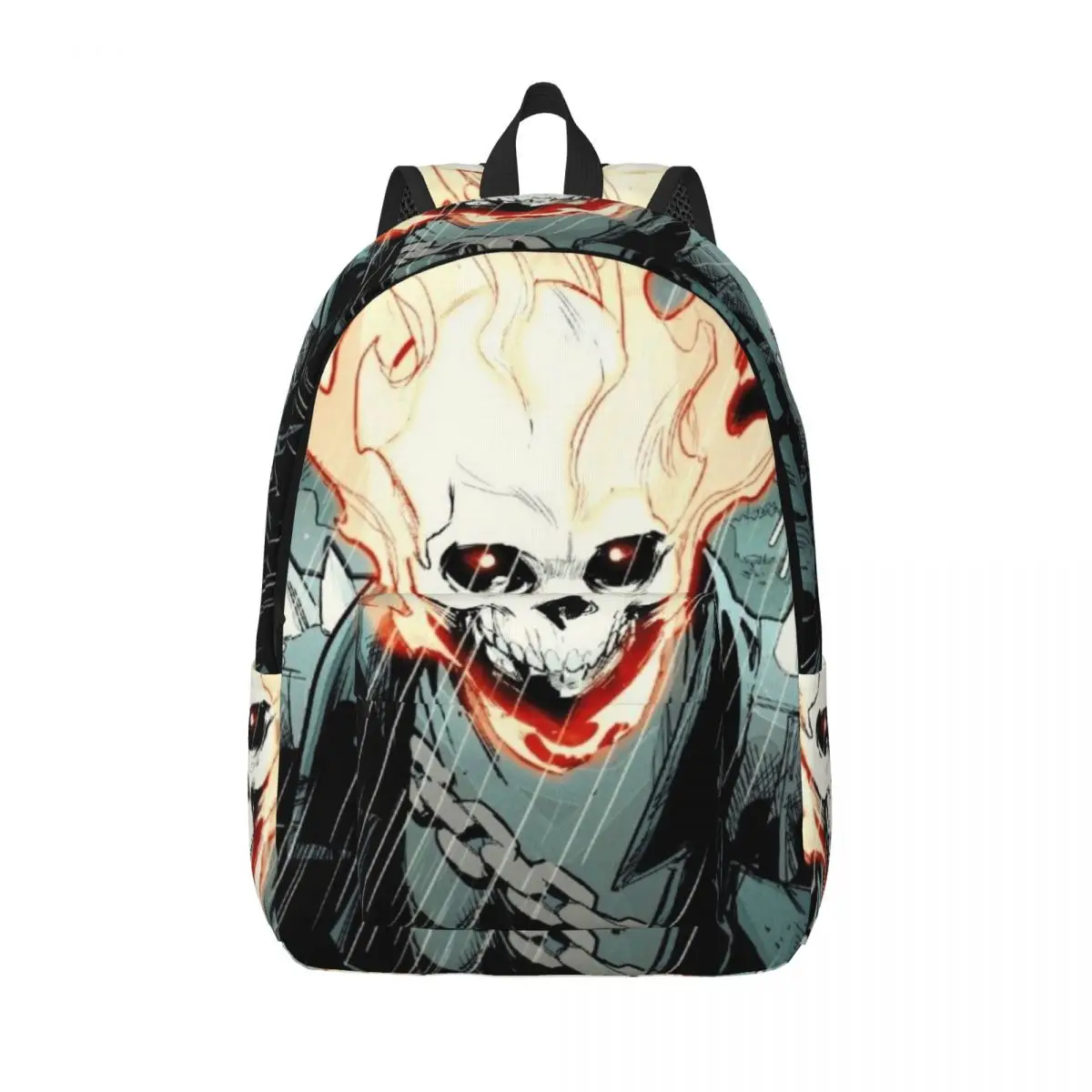 

Custom Ghost Rider Laptop Backpack Women Men Fashion Bookbag for College School Students Bag