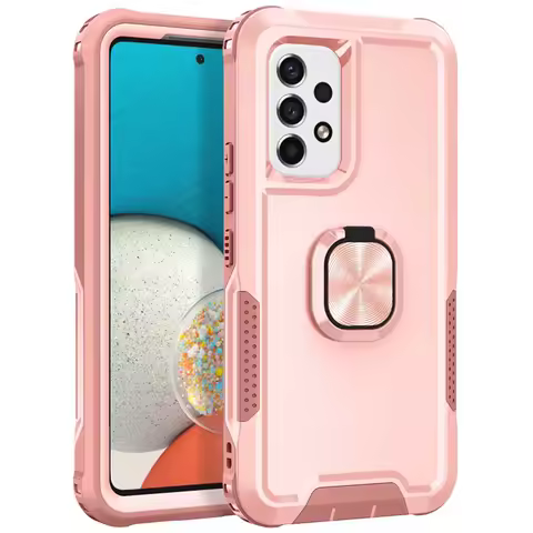 Shockproof Armor Magnetic Case For Samsung Galaxy A53 A73 A16 A12 S25 S24 S22 S23 Ultra Note20 S20 Plus S21 FE Stand Phone Cover