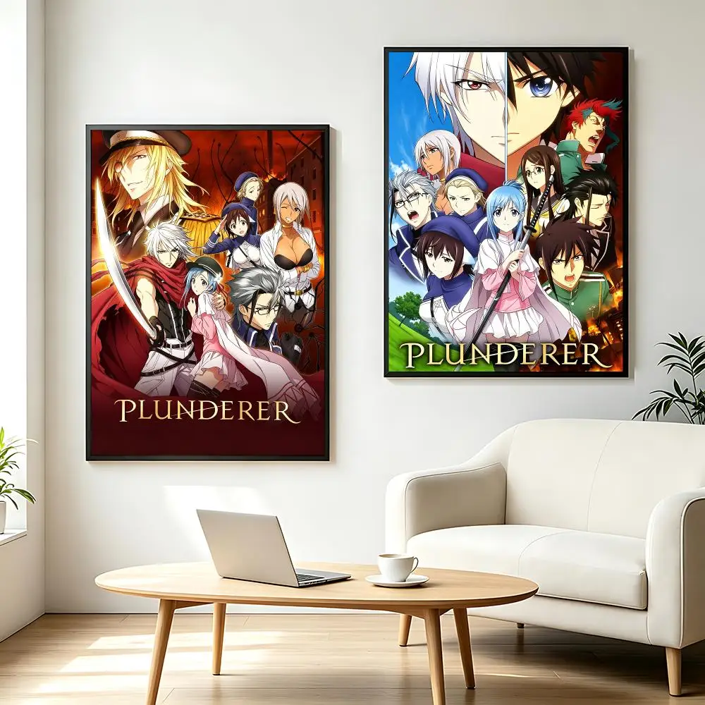 anime PLUNDERER Poster  Poster HD Printing Fresh and Nordic Home Decor Wall Art for the Living Rooms Hallways Gift Giving