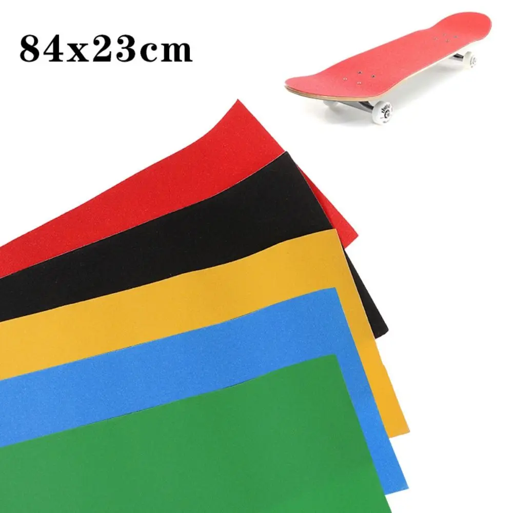 New Skate Scooter PVC Sticker Skateboard Sandpaper Longboard Deck Grip Tape