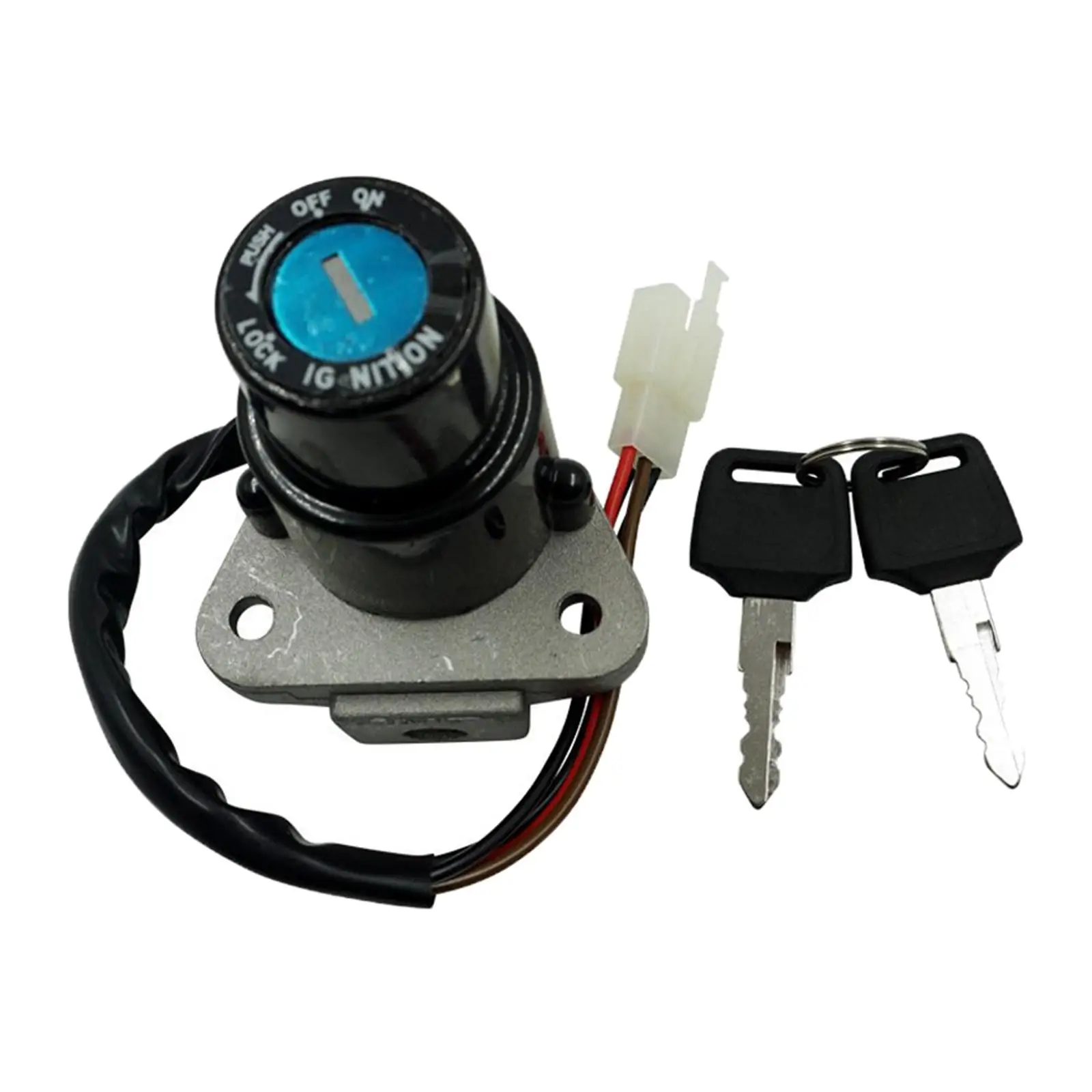 Motorcycle Ignition Switch Key Replacement for Yamaha DT125 TW200