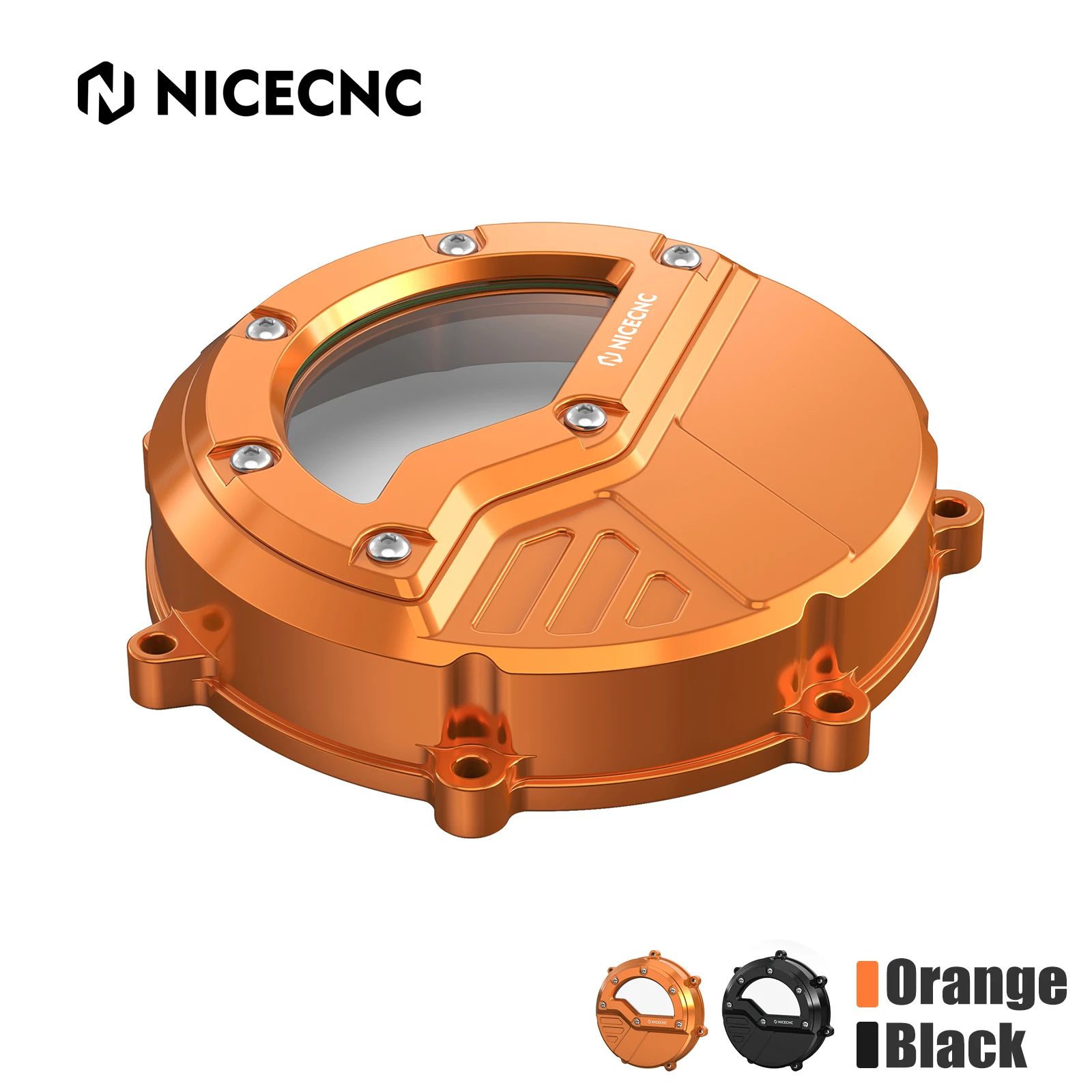 

NICECNC Transparent Clutch Cover for KTM 950 Adventure/S Super Enduro R 950 990 Supermoto R T 990 Adventure R S 990 Super Duke R