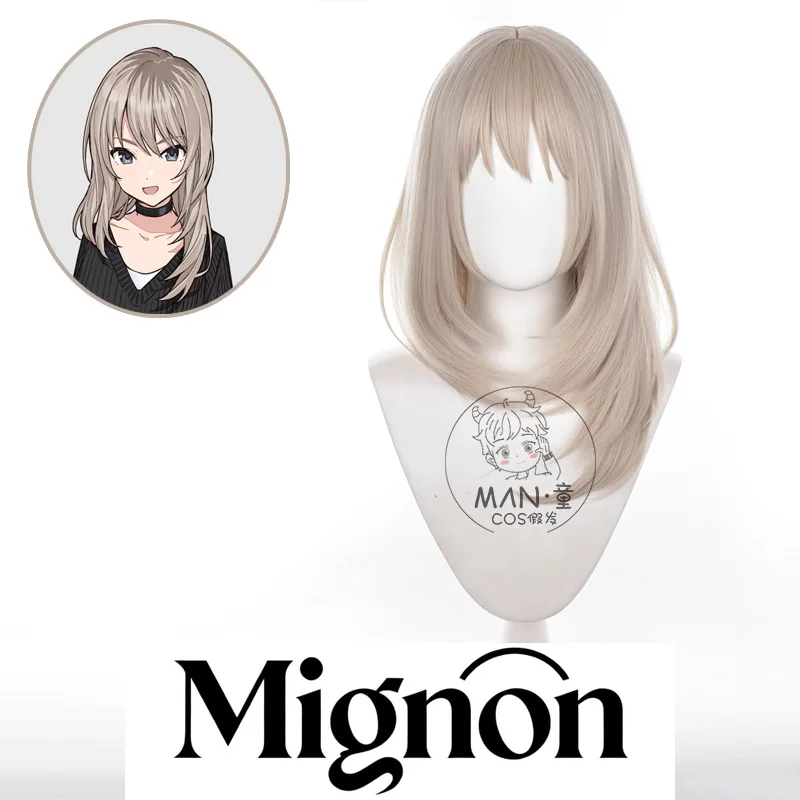 الفتيات الفرقة صرخة موموكا كاواراجي شعر مستعار تأثيري محاكاة فروة الرأس هالوين #1