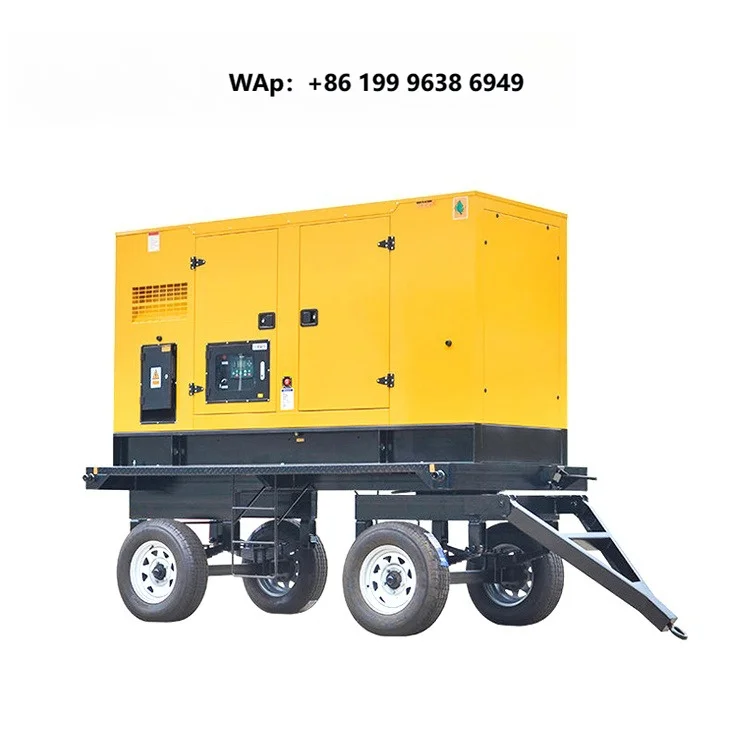XCMG Official Generators Set 26KW 30KVA Mobile Trailer  Generator Price for Sale