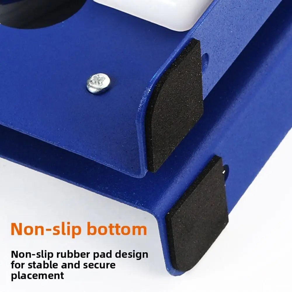 Portable Metal Bag Mouth Sealing Machine Anti-Slip Manual Operation Bag Mouth Strapping Tools Efficient Tape Sealer Home Kitchen