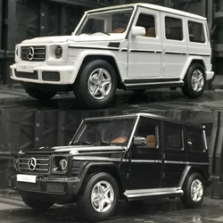 1:32 Mercedes-benz G350D Alloy Car Model With Pull Back Sound Light Gift Collection Diecast Toy Model