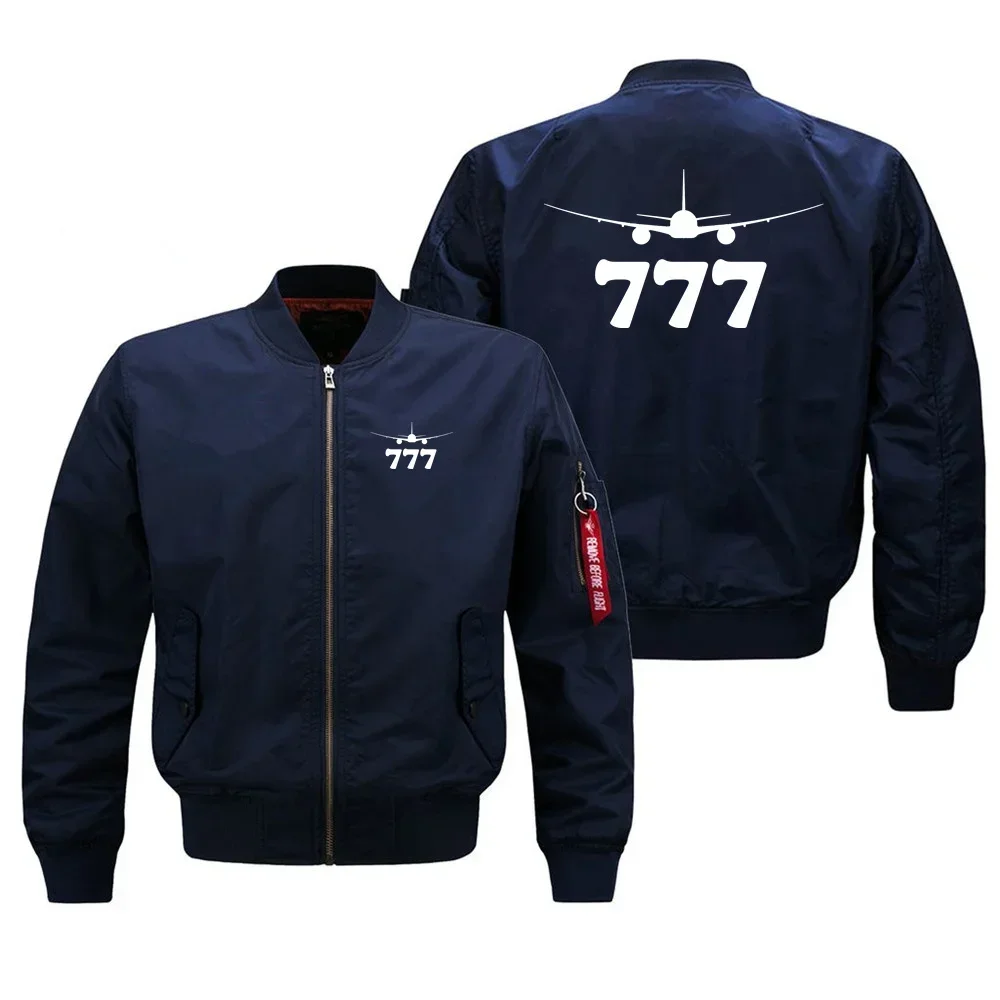 

Autumn Winter Flight Aviation Pilots 777 Men Ma1 Bomber Jacket Tactical Man Casual OuterWear Coats Top