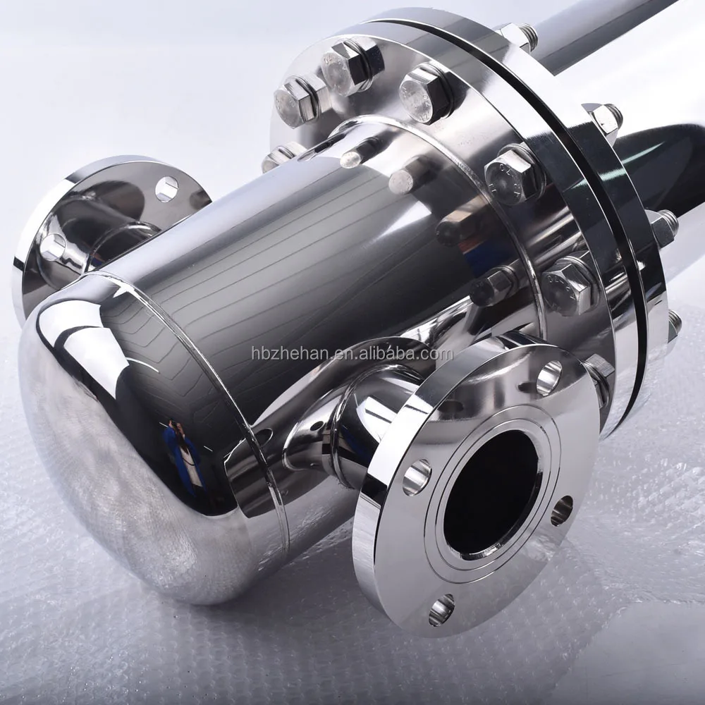 جديد ارتفاع ضغط كفاءة عالية 99% متكلس الفولاذ المقاوم للصدأ غاز البترول المسال مرشح السائل معدات الترشيح #4