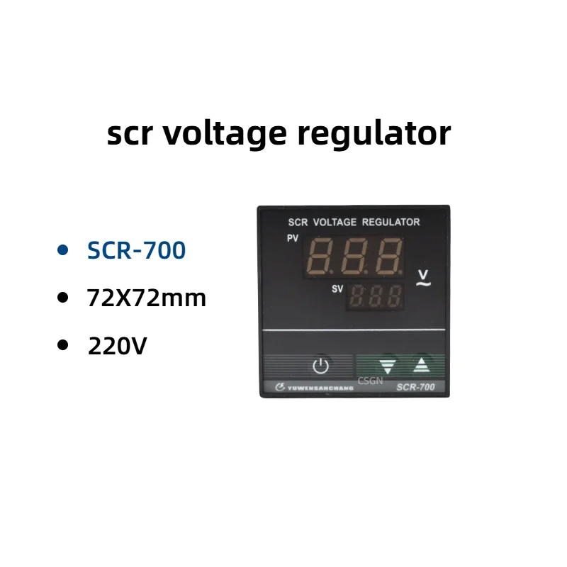 SCR 700 voltage regulator SCR-700