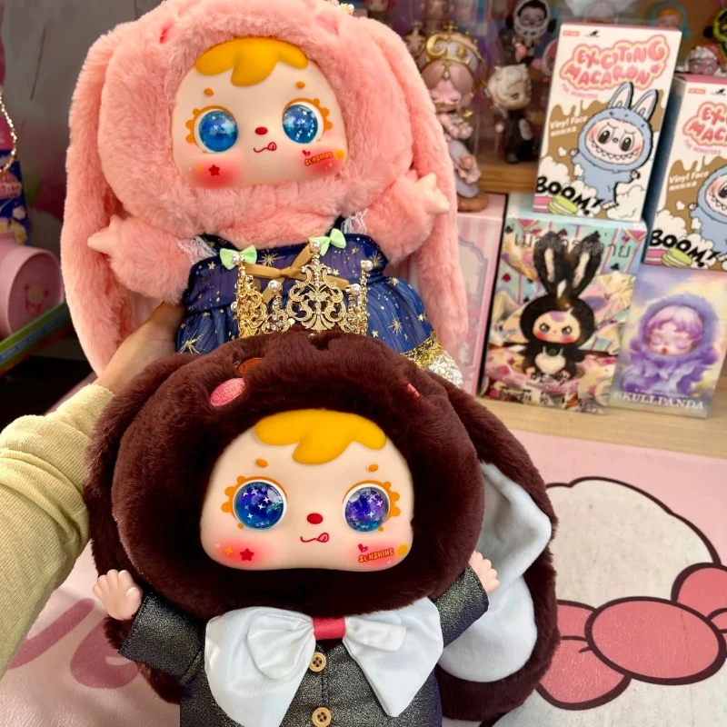 حقيقي صموئيل لينة رائعتين أرنب الجيل الرابع سلسلة أفخم صندوق أعمى 400% الجسم لطيف دمية هدية اليد الحلي طفل كبير