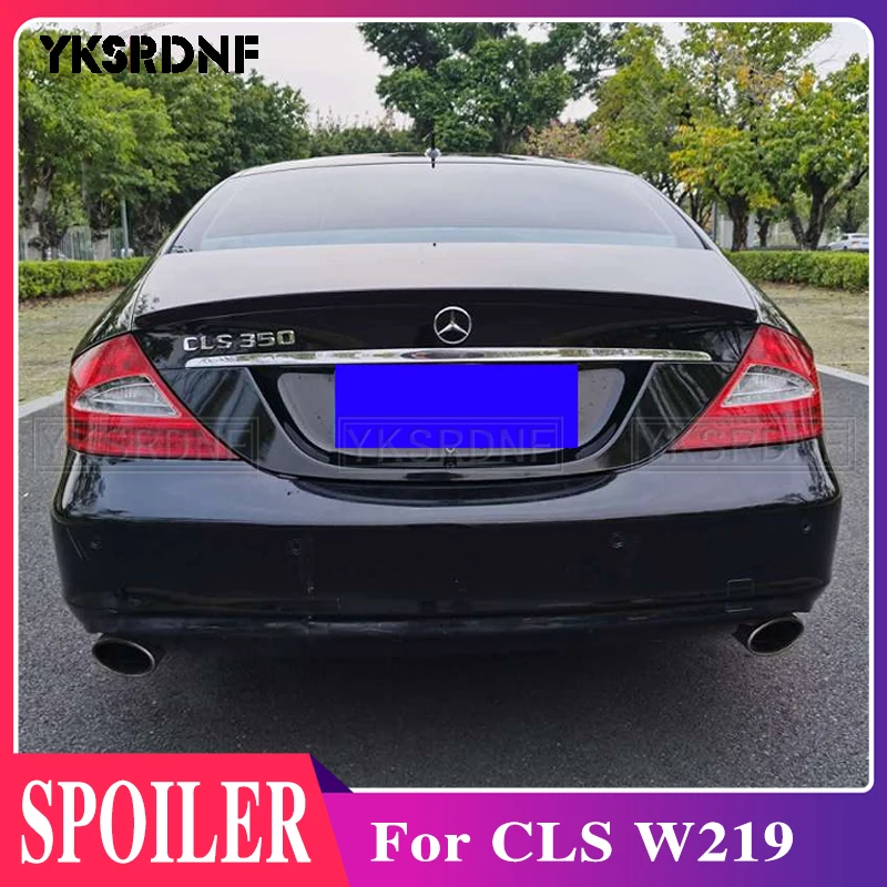 

For Mercedes Benz CLS W219 CLS350 CLS550 2005-2010 AMG Style High Quality ABS Plastic Rear Spoiler Wing Trunk Lip Car Styling