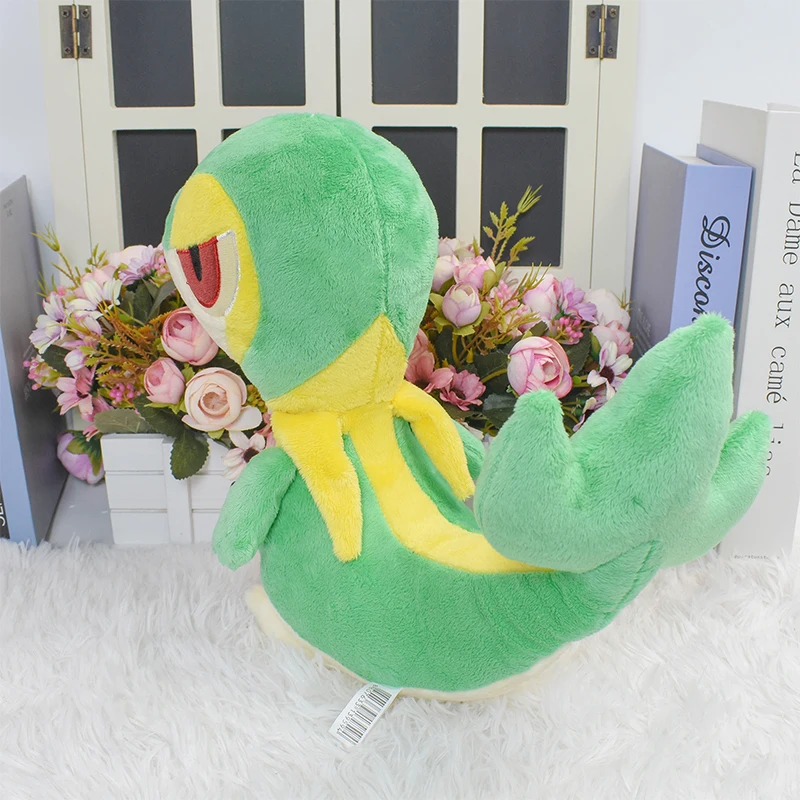 Snivy Pokemon Plush Toys Cartoon Stuffed Animals Doll Toy Collection Toys Cartoon Stuffed Animals Doll