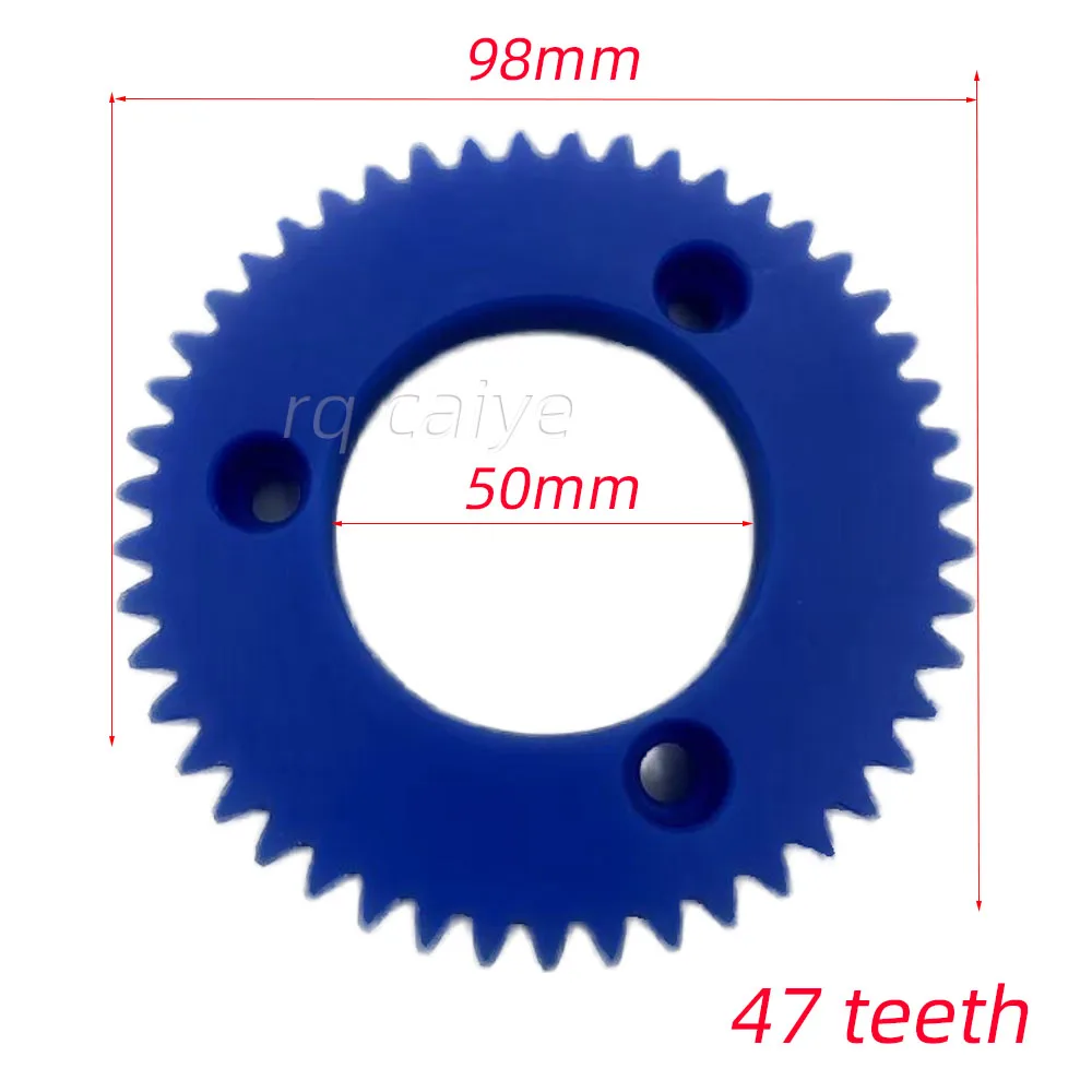 

Gear Water Nylon 36 Teeth 115*45mm 47 Teeth 98*50mm for Akiyama BT40 printing machine Dampening Roller Part