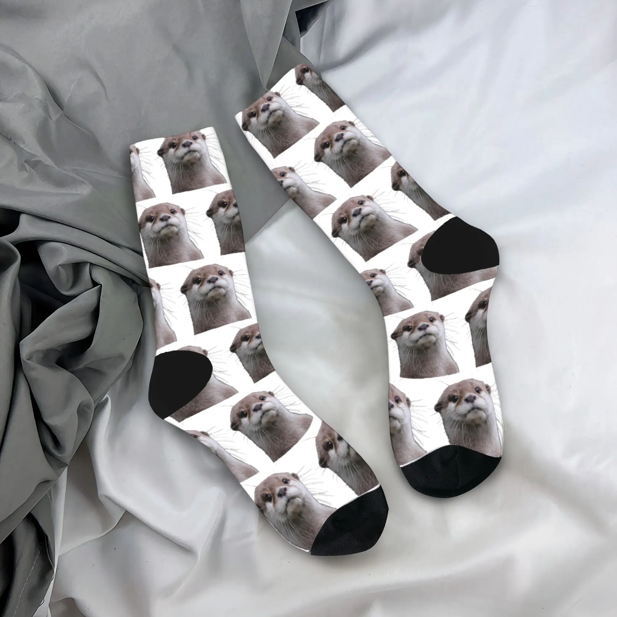 Calzini invernali caldi e freddi unisex Just A Cute Otter Calzini assorbenti il sudore