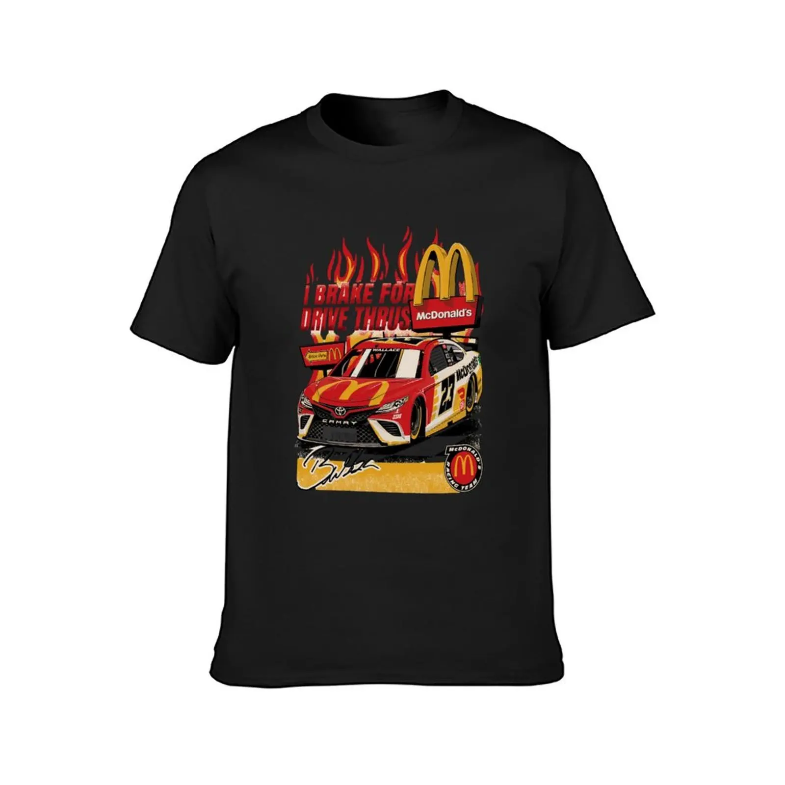 Bubba Brakes for Drive Thrus Racing T-Shirt tops summer tops blanks mens big and tall t shirts