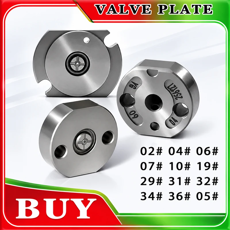 Valve Plate 31# 32# 34# 36# 02# 04# 06# 07# 10# 19# 29# Fuel Injector Valve Plate 05# Suitable Engine Parts XF1624/