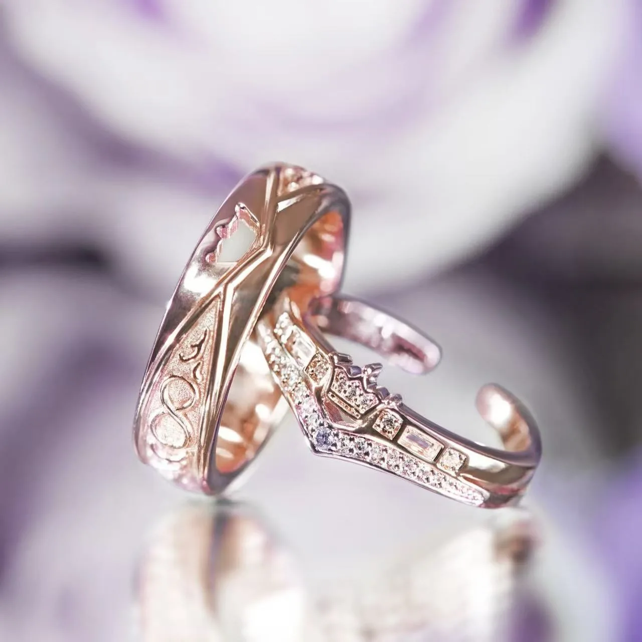 دموع ثيميس 5th الذكرى خاتم الزواج تأثيري لوك بيرس أرتيم الجناح ريتشارد ألبرت ماريوس ازياء خواتم أنيمي الهدايا #4