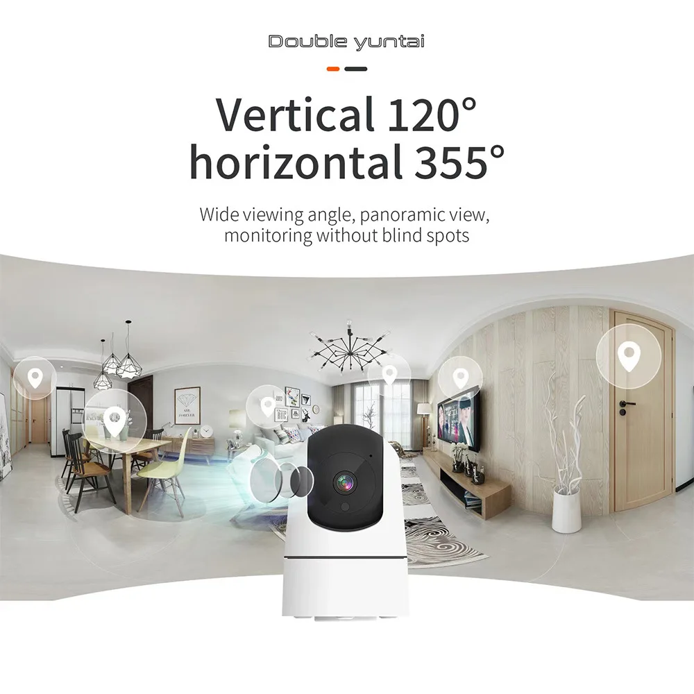 

Tuya 5MP WiFi Baby Monitor ONVIF Indoor 2.4G&5G Wireless Security Surveillance Camera Smart Home CCTV IP Auto Tracking Camera