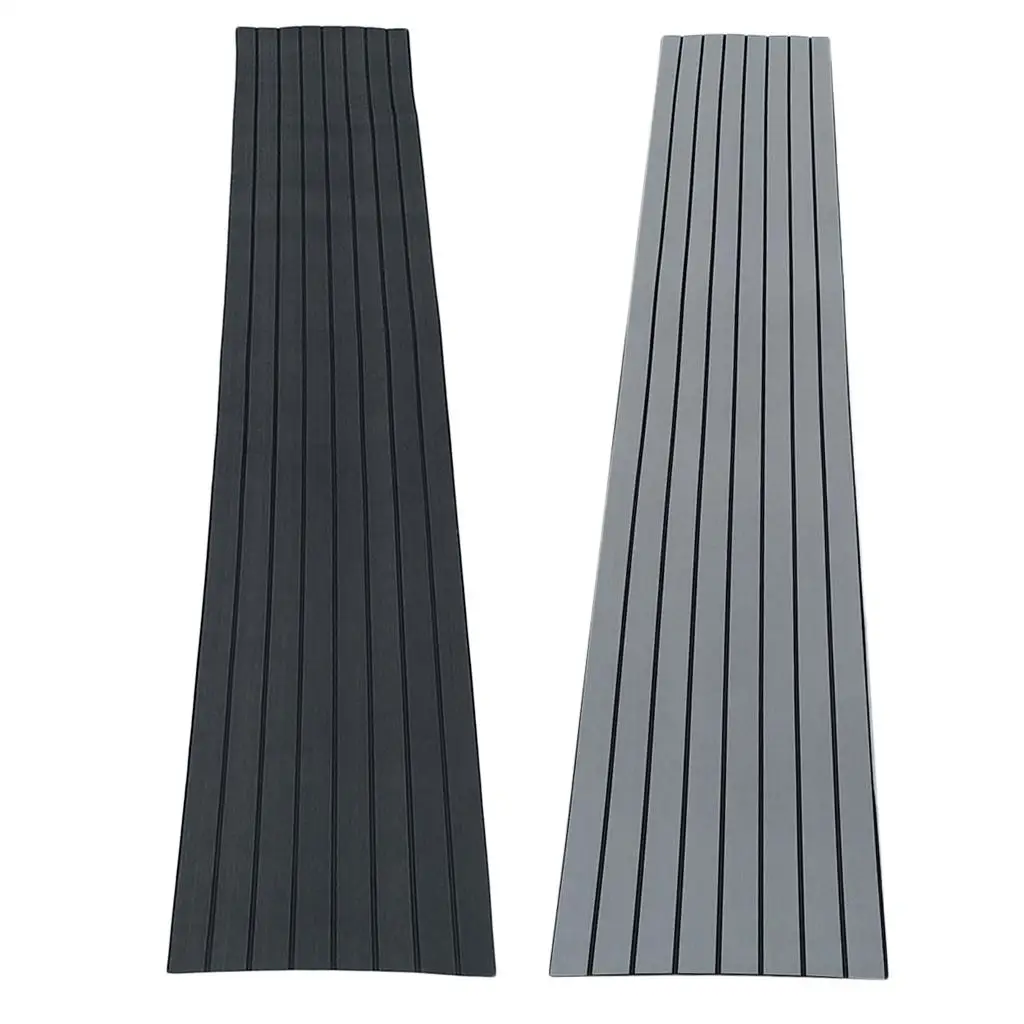 

Boat Traction Non Slip Grip Mat EVA Foam Faux Teak Marine Decking Pad Flooring Sheet for Recreational Kayak Yacht