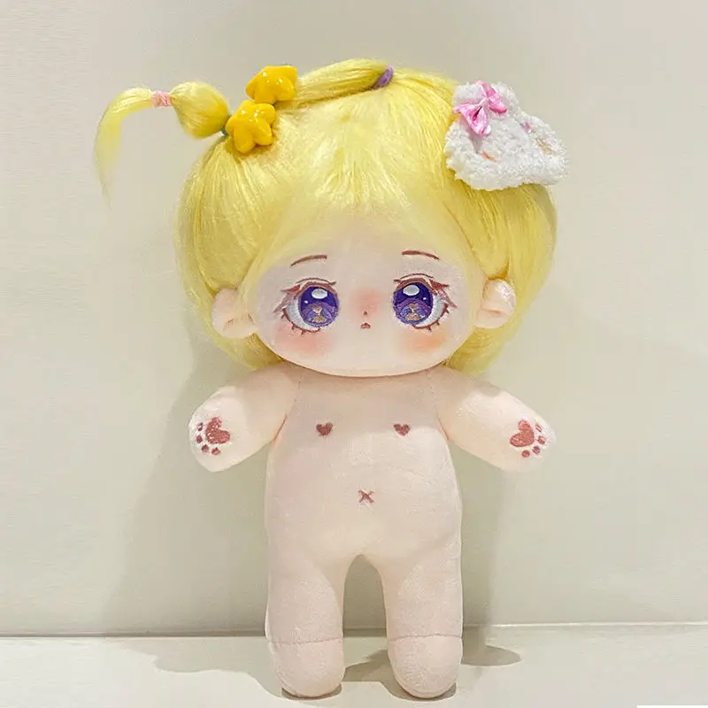 New Idol Doll Plush Cotton Star Dolls Kawaii Stuffed Plushies No Attributes Dolls Toys Fans Collection Gifts