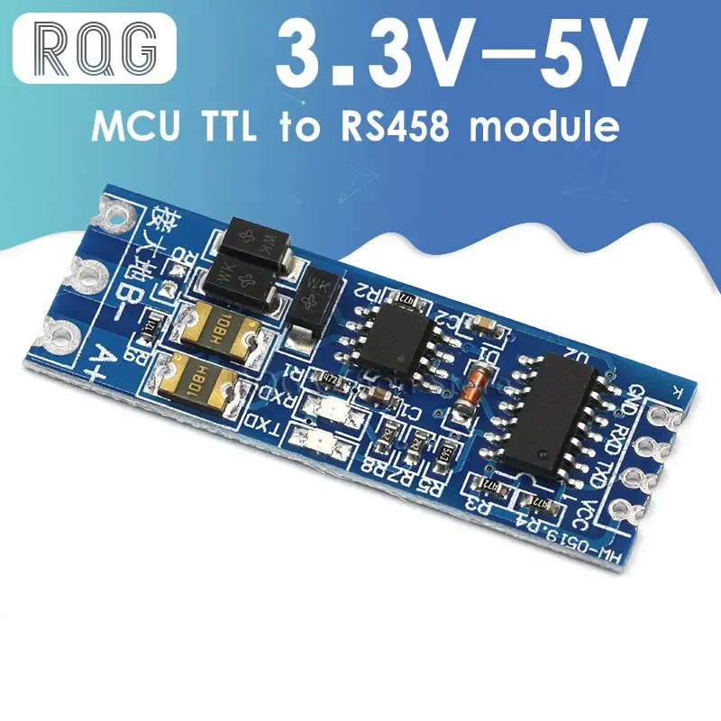 TTL Turn To RS485 Module 485 To Serial UART Level Mutual Conversion Hardware Automatic Flow Control Power Supply Module 3.3V 5V