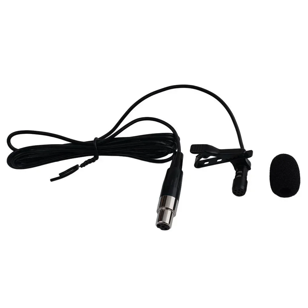 High Quality Lapel Microphone Easy Mounting For Shure Wireless Houses Of Worship Offering Flexibility XLR 4-PIN