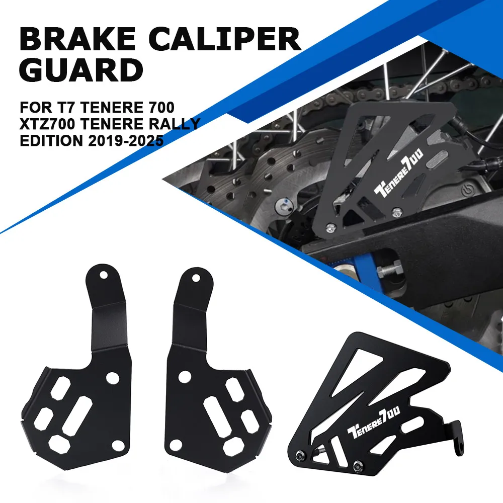 

Front Rear Caliper Guard Cover Protector FOR YAMAHA T7 TENERE 700 XTZ700 TENERE RALLY EDITION 2019-2020-2021-2022-2023 2024 2025