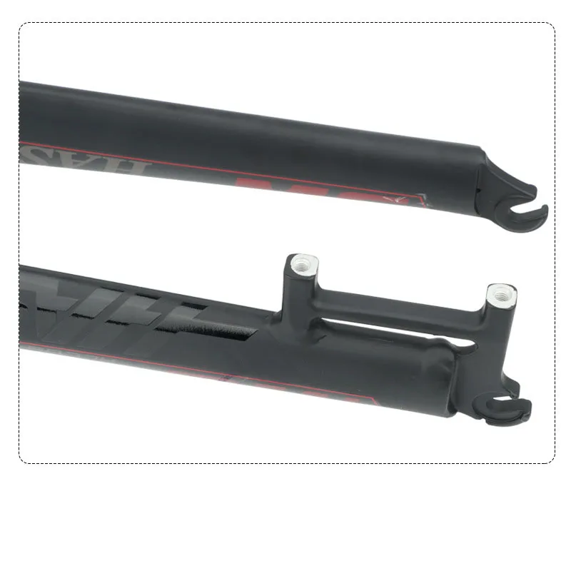 HASSNS MTB-Gabel, starre Fahrradgabel, 26/27,5/29 Zoll, Aluminiumlegierung, Mountainbike-Gabel, gerades Rohr, V-Bremse, MTB-Hartgabel – Detail 21