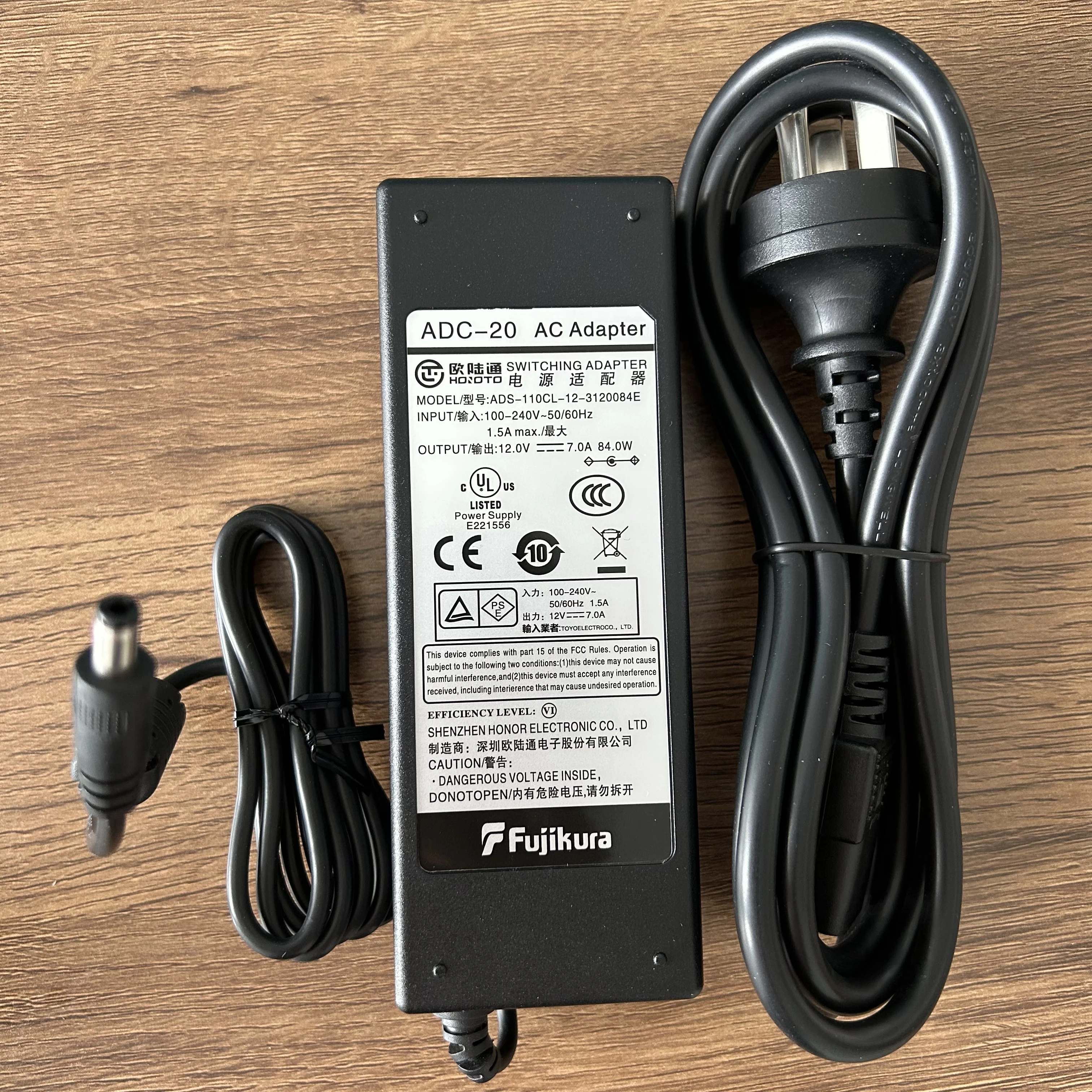

AC Adapter For Fujikura FSM- 87S 88S FSM-88C 87C Fusion Splicer Welder Battery Charger ADC-20