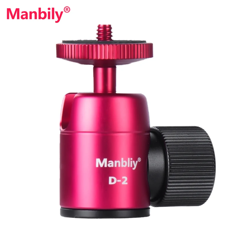 Manbily Mini Tripod Ball Head 360° Panoramic Monopod Head For Vlog  Camera  DSLR U-shaped Slot  Rotatable selfie