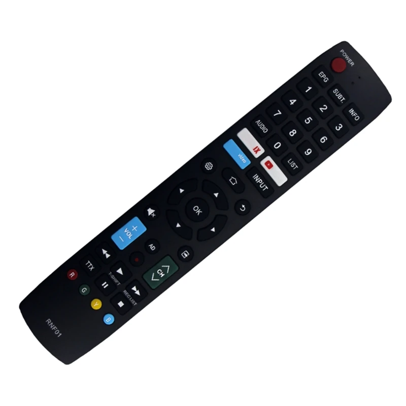 Télécommande TV pour Sharp Smart TV, Durable, Facile à installer, Facile à utiliser, Rinverser 01, 4T-C55CJ2X, 2T-40, CE1X, 4K, DH2006122573, DH190nightlife, 1551