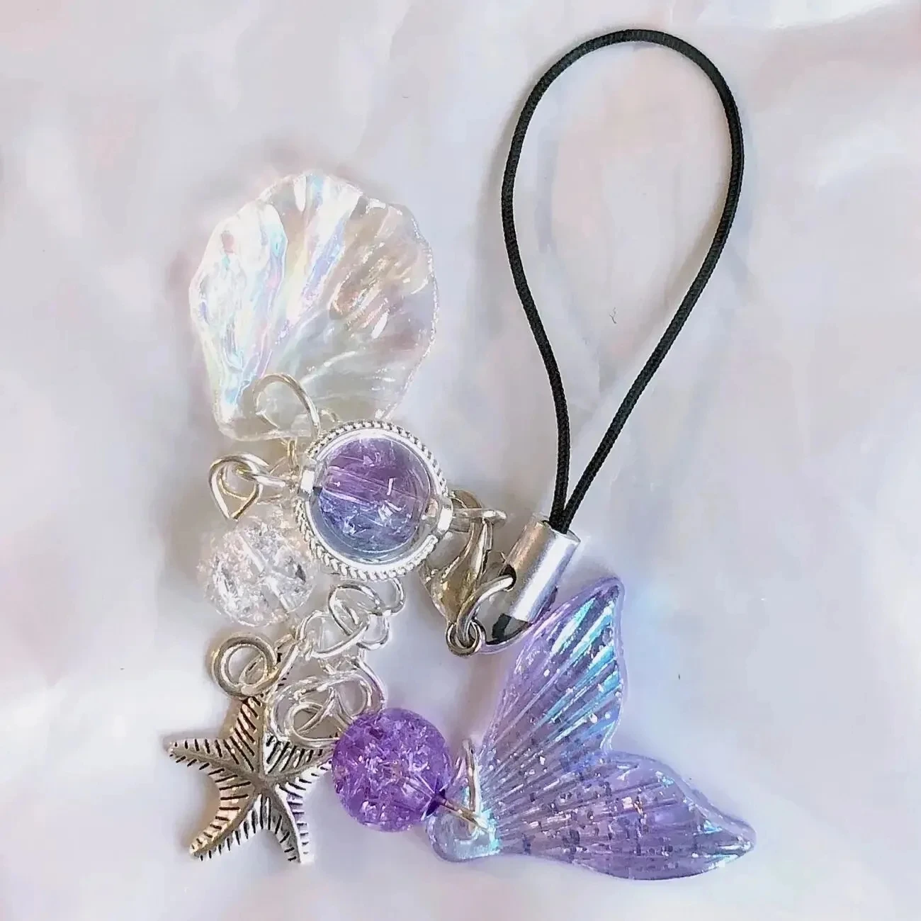 لعبة الحب والفضاء العميق رافاييل تأثيري زوجين سلسلة هواتف ذيل السمكة قلادة كيرينغ حقيبة المفاتيح مجوهرات الدعامة اكسسوارات هدية #6