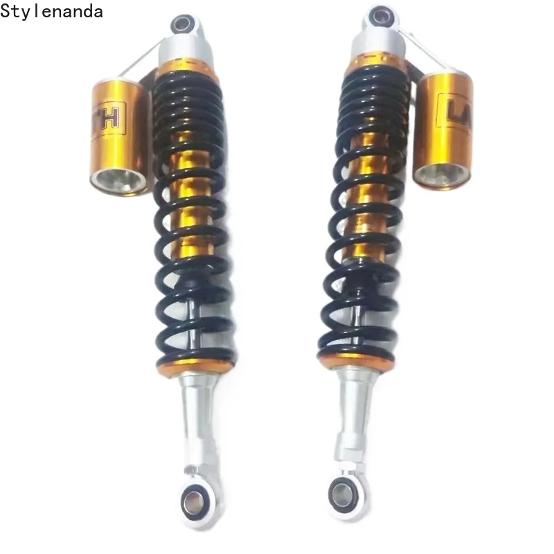 400mm 410mm 420mm 430mm 440mm 450mm 460mm  Shock Absorber Rear Suspension for Hon da Yam aha Suz uki Kawas aki K TM ATV