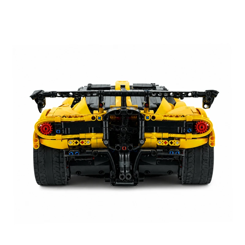 Imaginative MOC-215951 New Speed Sports Car Racing Coupe Vehicle 1:8 Model Building Block Assembly DIY Toys Christmas Gifts Kids view 5