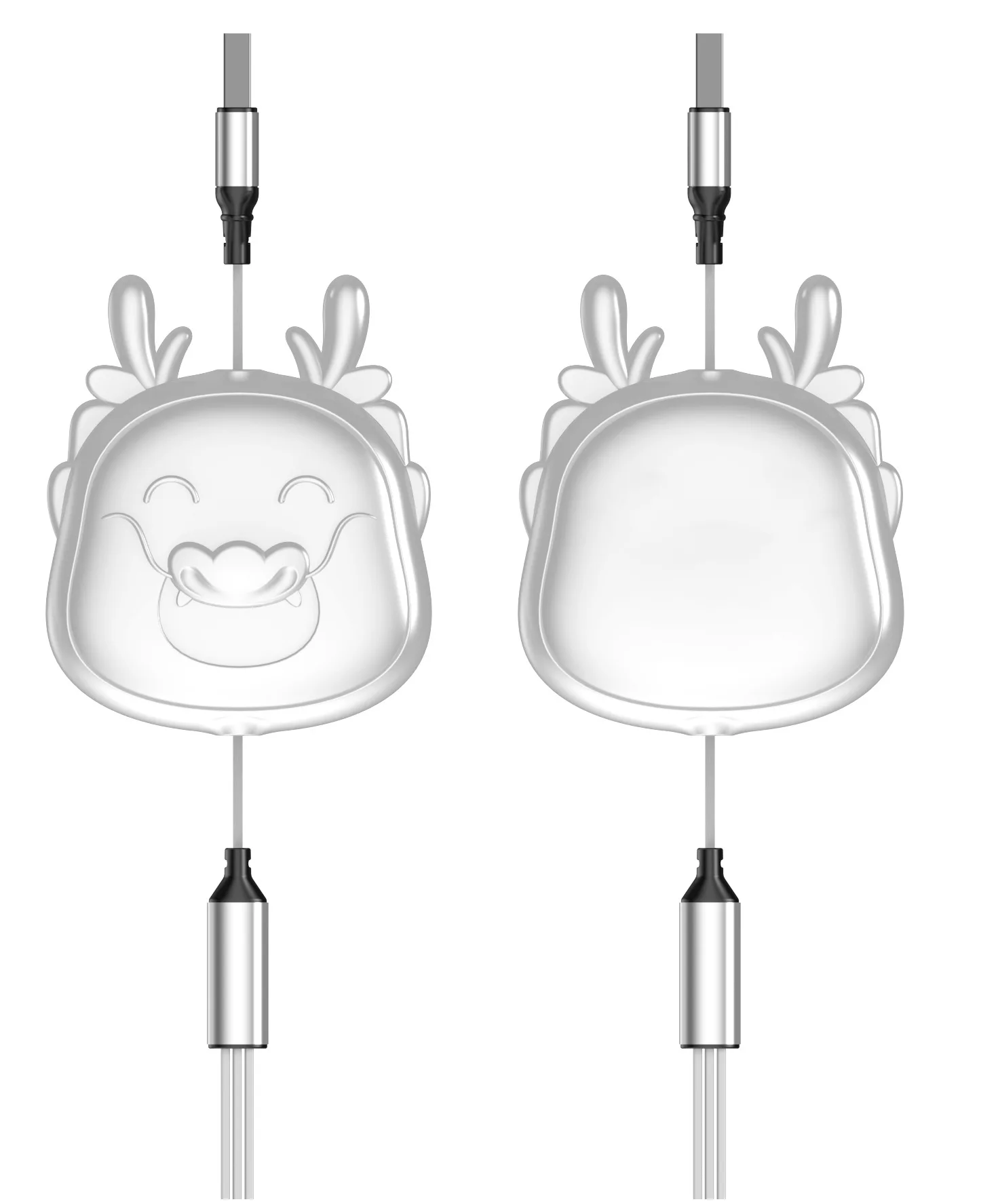 كابل USB قابل للسحب للشحن السريع والبيانات ، كابل صغير من النوع C ، مناسب للآيفون ، أندرويد ، شاوميو ، ووي ، ووي وي ، و 3 في 1