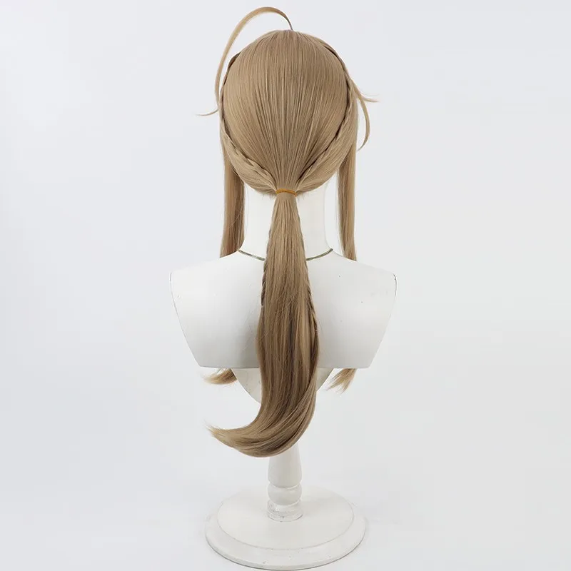 Mignon Secret de la sorcière silencieuse Monica Cosplay perruque sorcière silencieuse style marron