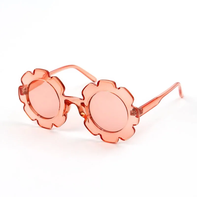 BEGREAT Kids Cute Small Flower Sunglasses Summer Girl Boys Outdoor Children Designer Lovely Vintage Sun Glasses Protection UV400