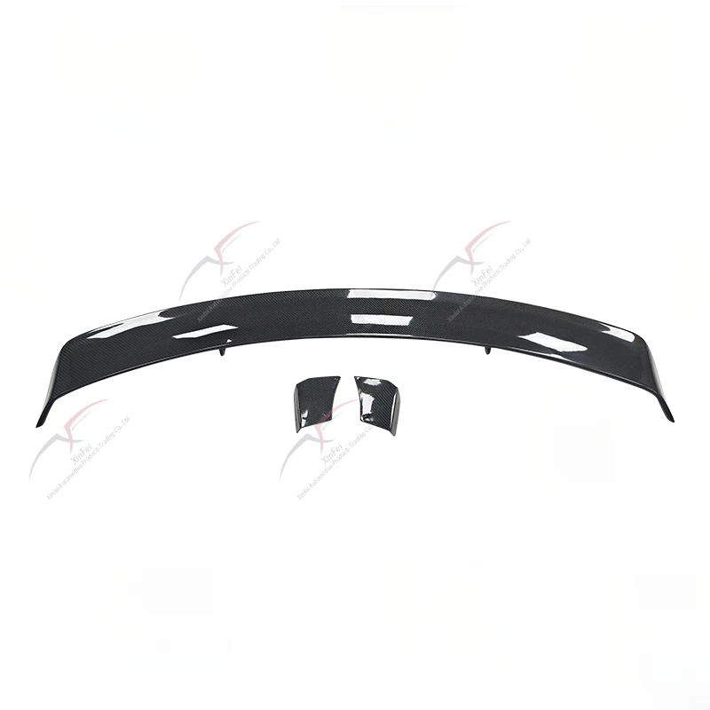 High Quality Up Style Carbon Fiber Rear Spoiler Fit for 2024 Model 3 Auto Upgrade Accessories view 2