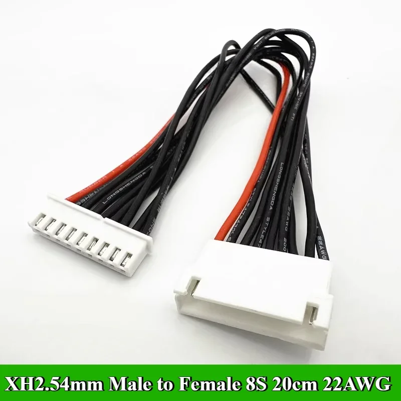 Battery Balance Charger With Silicone Wire Extension Lead JST-XH Connector Adapter Plug For RC Drone 1S/2S/3S/4S/5S/6S/7S/8S