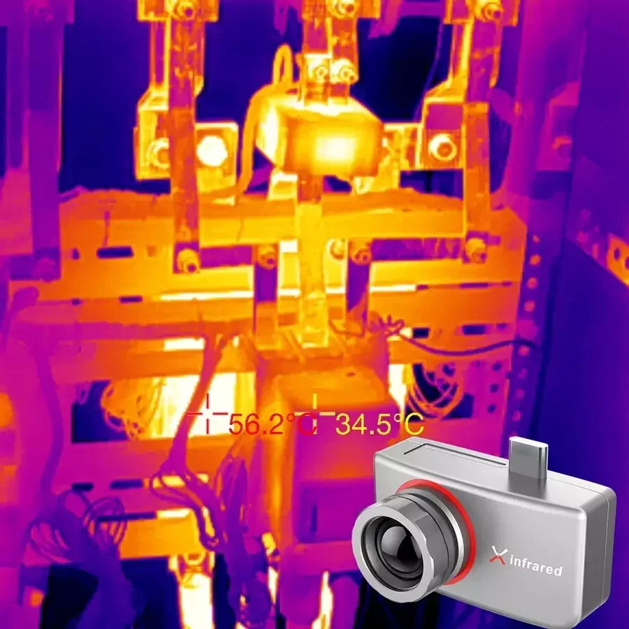 Infiray Iray T3S T3PRO 384*288 Resolution Infrared Thermal Imaging Camera Industrial PCB Testing To Android Phone